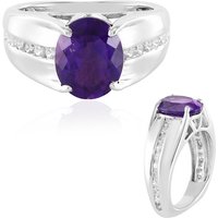 Sibirischer Amethyst-Silberring (de Melo) Sibirischer Amethyst-Silberring (de Melo)
