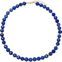 Lapislazuli-Silberhalskette Lapislazuli-Silberhalskette