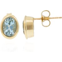 Santa Maria-Aquamarin-Goldohrringe (CUSTODANA) Santa Maria-Aquamarin-Goldohrringe (CUSTODANA)