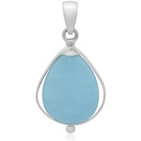 Aquamarin-Silberanhänger Aquamarin-Silberanhänger
