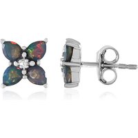 Mezezo-Opal-Silberohrringe Mezezo-Opal-Silberohrringe