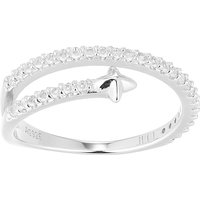 Weißer Topas-Silberring Weißer Topas-Silberring