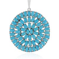 Sleeping Beauty-Türkis-Silberanhänger (Faszination Türkis) Sleeping Beauty-Türkis-Silberanhänger (Faszination Türkis)