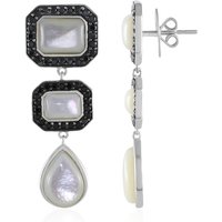 Perlmutt-Silberohrringe (Dallas Prince Designs) Perlmutt-Silberohrringe (Dallas Prince Designs)