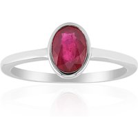 Bemainty-Rubin-Silberring Bemainty-Rubin-Silberring