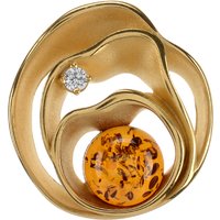 Baltischer Cognac-Bernstein-Silberanhänger (dagen) Baltischer Cognac-Bernstein-Silberanhänger (dagen)