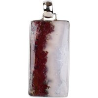 Java-Moosachat-Silberanhänger Java-Moosachat-Silberanhänger