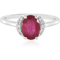 Madagaskar-Rubin-Silberring Madagaskar-Rubin-Silberring