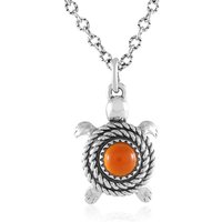 Roter Onyx-Silberhalskette (Desert Chic) Roter Onyx-Silberhalskette (Desert Chic)