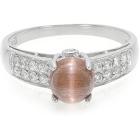 Skapolith-Katzenauge-Silberring Skapolith-Katzenauge-Silberring