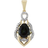 Indigolith-Goldanhänger (AMAYANI) Indigolith-Goldanhänger (AMAYANI)