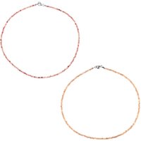 Edelstein-Silberhalsketten Edelstein-Silberhalsketten