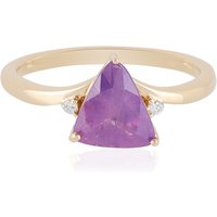 Luc Yen-Saphir (nicht erhitzt)-Goldring (AMAYANI) Luc Yen-Saphir (nicht erhitzt)-Goldring (AMAYANI)