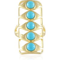 Sleeping Beauty-Türkis-Silberring Sleeping Beauty-Türkis-Silberring