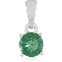 Grüner Apatit-Silberanhänger Grüner Apatit-Silberanhänger