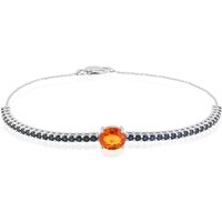 Oranger Ban Ka Cha-Saphir-Goldarmband Oranger Ban Ka Cha-Saphir-Goldarmband