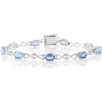 Farbwechsel-Fluorit-Silberarmband Farbwechsel-Fluorit-Silberarmband