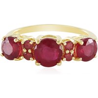 Madagaskar-Rubin-Silberring Madagaskar-Rubin-Silberring