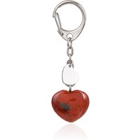 Roter Jaspis-Schlüsselanhänger Roter Jaspis-Schlüsselanhänger