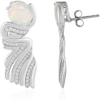 Welo-Opal-Silberohrringe (SAELOCANA) Welo-Opal-Silberohrringe (SAELOCANA)