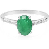 Bahia-Smaragd-Silberring Bahia-Smaragd-Silberring