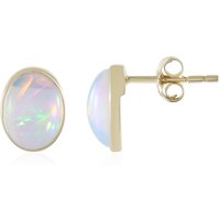 Welo-Opal-Goldohrringe Welo-Opal-Goldohrringe