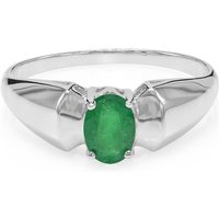 Sao Francisco-Smaragd-Herren-Silberring Sao Francisco-Smaragd-Herren-Silberring