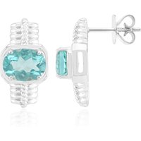 Braldu-Fluorit-Silberohrringe (Pallanova) Braldu-Fluorit-Silberohrringe (Pallanova)