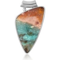 Garut-Holzopal-Silberanhänger (Bali Barong) Garut-Holzopal-Silberanhänger (Bali Barong)