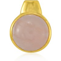 Rosenquarz-Silberanhänger (MONOSONO COLLECTION) Rosenquarz-Silberanhänger (MONOSONO COLLECTION)