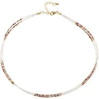 Zirkon-Silberhalskette Zirkon-Silberhalskette