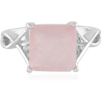 Rosenquarz-Silberring Rosenquarz-Silberring