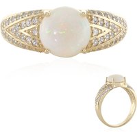 Australischer Opal-Goldring (Adela Gold) Australischer Opal-Goldring (Adela Gold)
