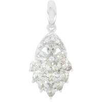 Turmalin-Silberanhänger Turmalin-Silberanhänger