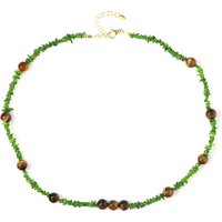 Edelstein-Silberhalskette (Riya) Edelstein-Silberhalskette (Riya)