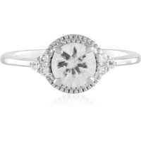 Zirkon-Silberring Zirkon-Silberring