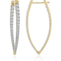 Zirkon-Silberohrringe Zirkon-Silberohrringe