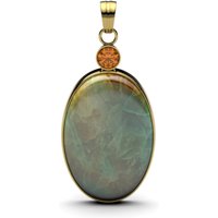 Garut-Holzopal-Silberanhänger (Bali Barong) Garut-Holzopal-Silberanhänger (Bali Barong)