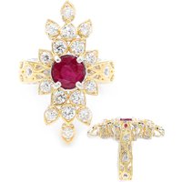 Rubellit-Silberring (Gems en Vogue) Rubellit-Silberring (Gems en Vogue)