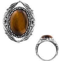 Tigerauge-Silberring (Desert Chic) Tigerauge-Silberring (Desert Chic)