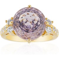 Bolivianischer Amethyst-Silberring Bolivianischer Amethyst-Silberring