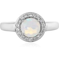 Welo-Opal-Silberring Welo-Opal-Silberring
