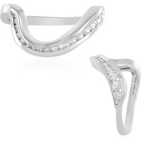 Zirkon-Silberring (SAELOCANA) Zirkon-Silberring (SAELOCANA)