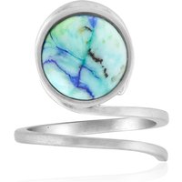 Azurit-Silberring (MONOSONO COLLECTION) Azurit-Silberring (MONOSONO COLLECTION)