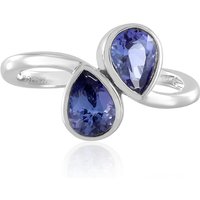 AAA-Tansanit-Platinring (KM by Juwelo) AAA-Tansanit-Platinring (KM by Juwelo)