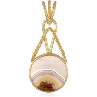 Moosachat-Silberanhänger (Bali Barong) Moosachat-Silberanhänger (Bali Barong)