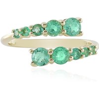 Kolumbianischer Smaragd-Goldring (de Melo) Kolumbianischer Smaragd-Goldring (de Melo)