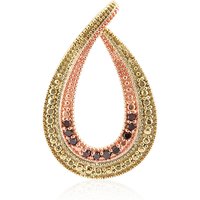 Roter I2 Diamant-Silberanhänger Roter I2 Diamant-Silberanhänger