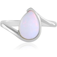 Australischer Opal-Silberring Australischer Opal-Silberring