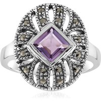 Amethyst-Silberring (Annette classic) Amethyst-Silberring (Annette classic)